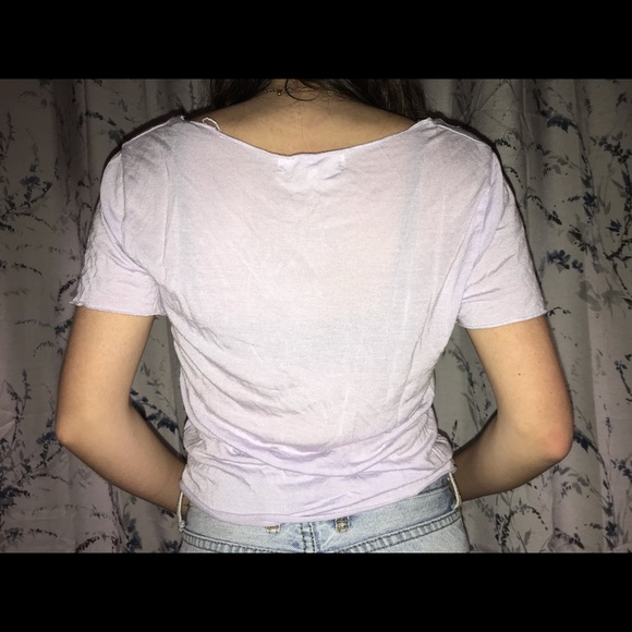 Urban Outfitters Light Purple Shirt - Size S - Picture 2 of 3